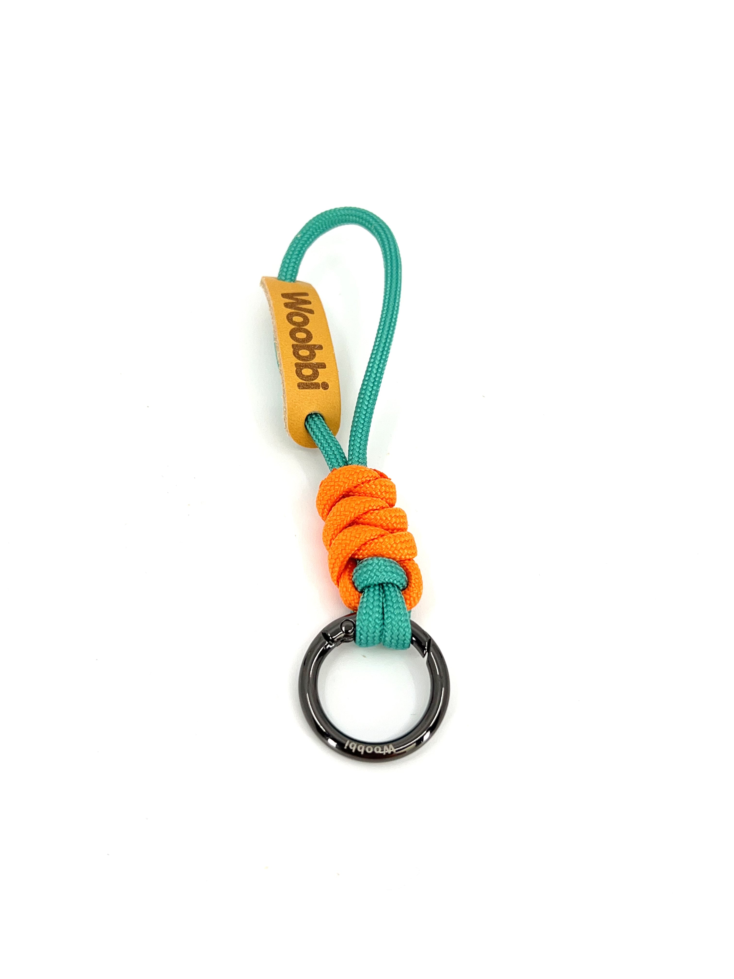 Colorblock Paracord Key Loop